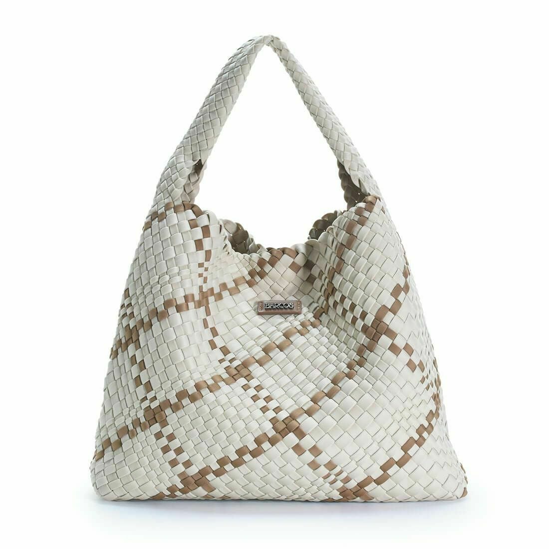 バイカラーメッシュ1本手トートバッグ