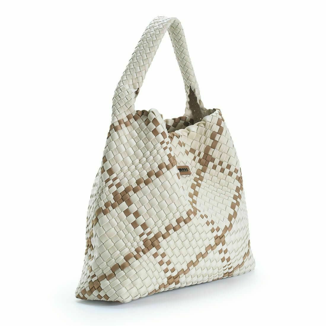 バイカラーメッシュ1本手トートバッグ