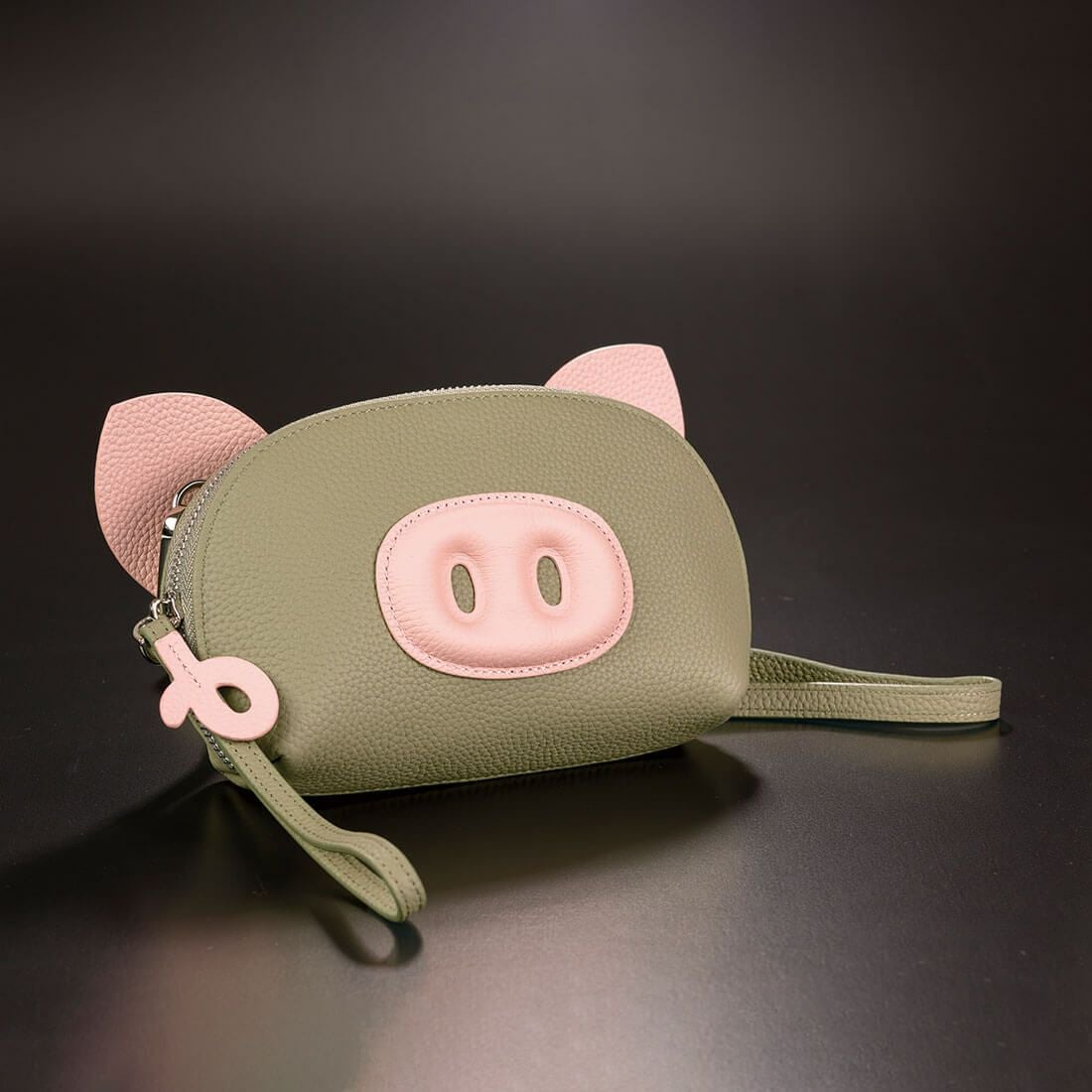 豚モチーフポーチ