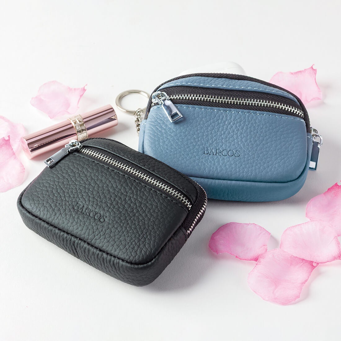 キーリング付きシュリンクコインケース