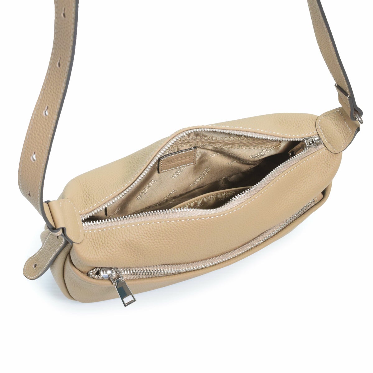 シュリンクレザーショルダーバッグ