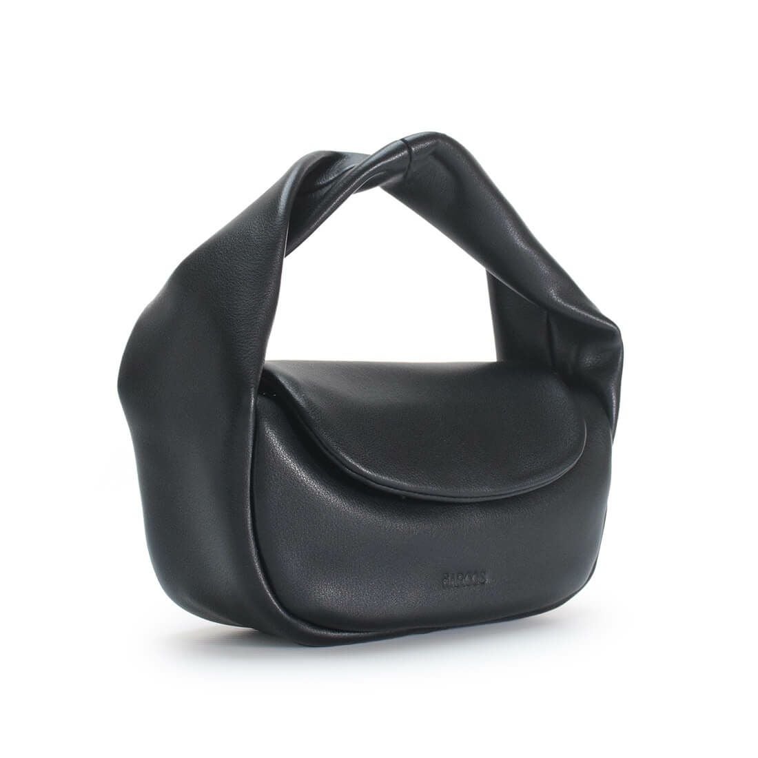 ねじれデザインハンドルミニバッグ