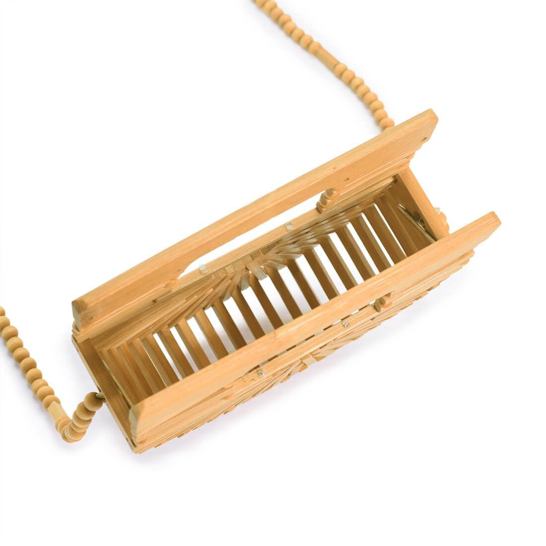 竹細工ポシェット