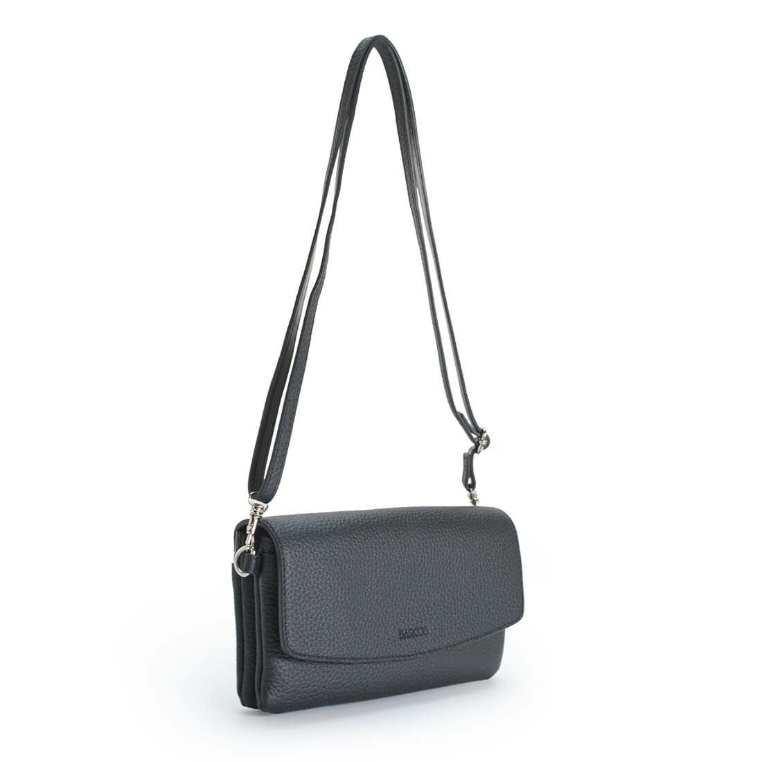 シュリンクレザーお財布ポシェット