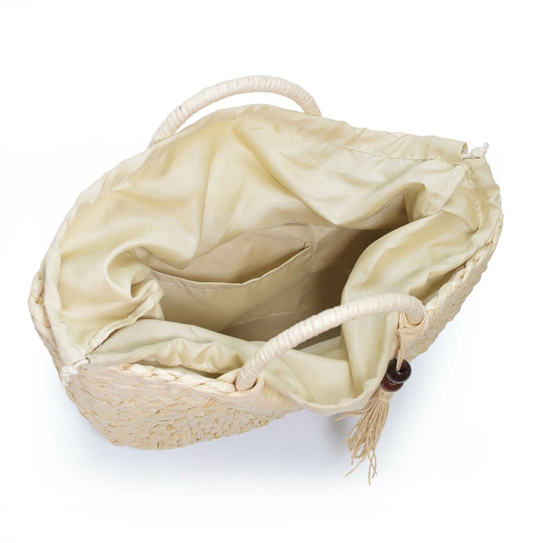 ラウンドかごバッグ