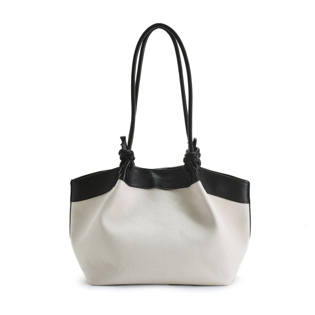 キャンバスレザートートバッグ