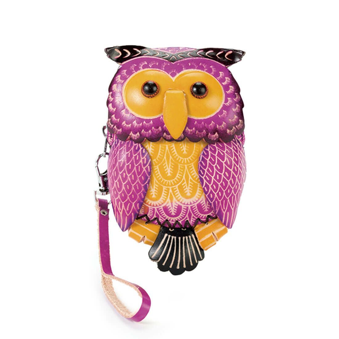 フクロウモチーフポーチ