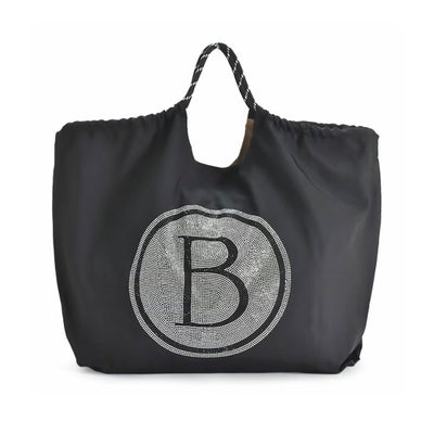 Bマーク入りラインストーンバッグ