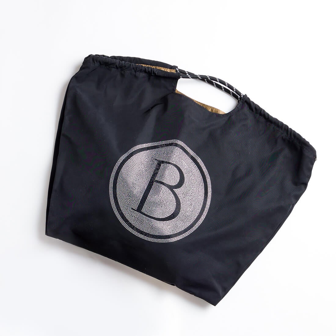 Bマーク入りラインストーンバッグ