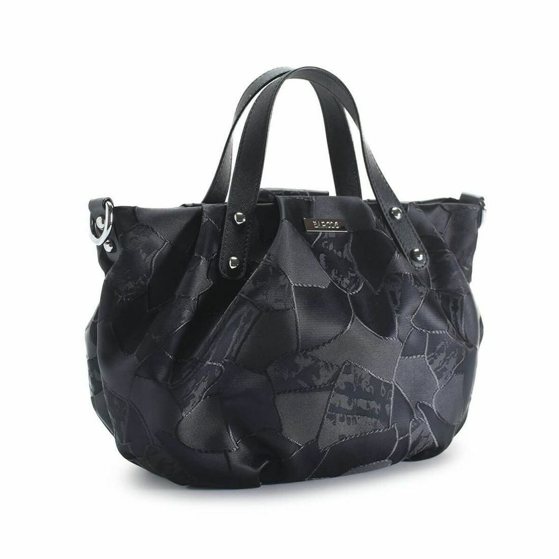 柄入り2wayハンドバッグ