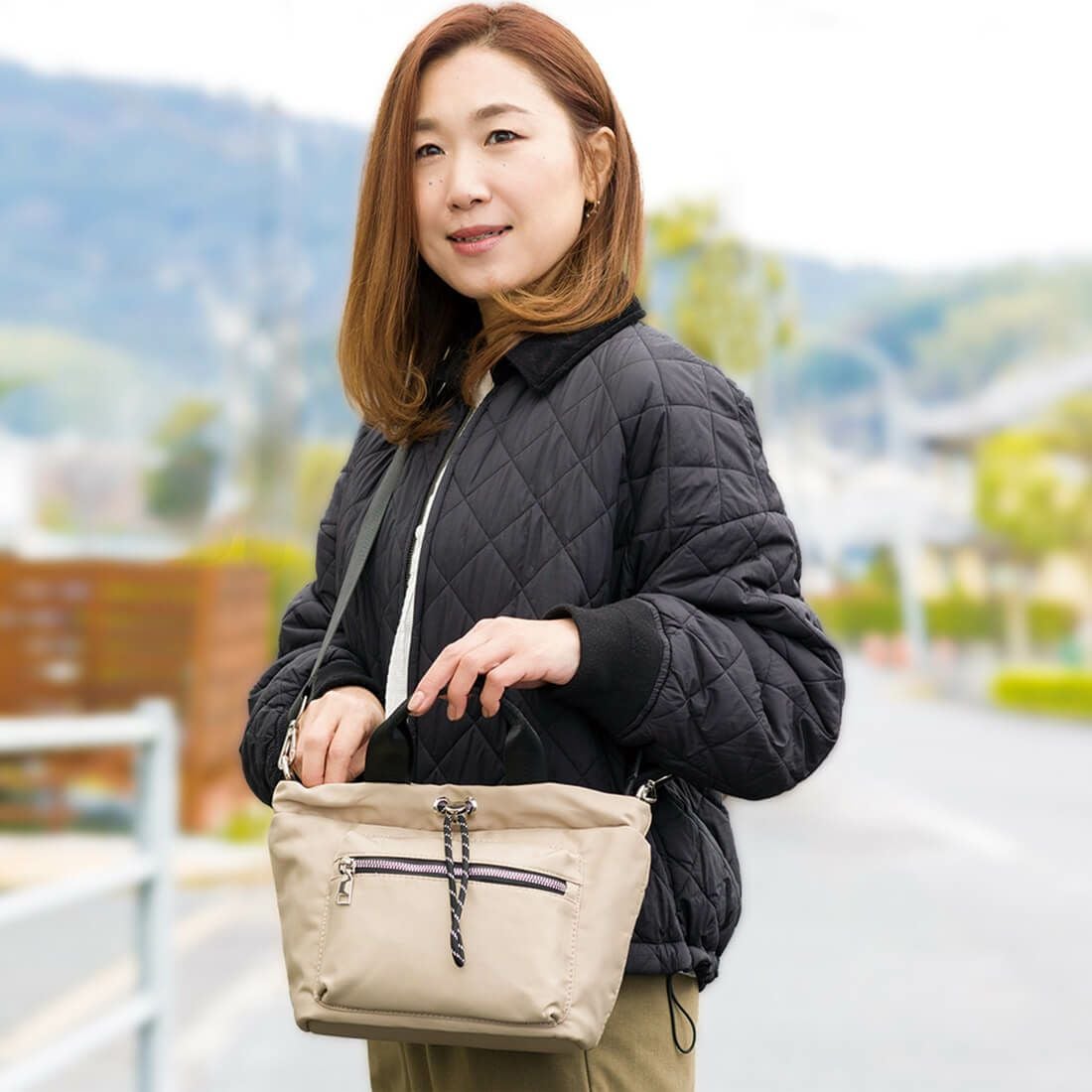 マリンバ⭐︎巾着LL ポリエステル2way巾着バッグ | バルコス公式オンラインショップ