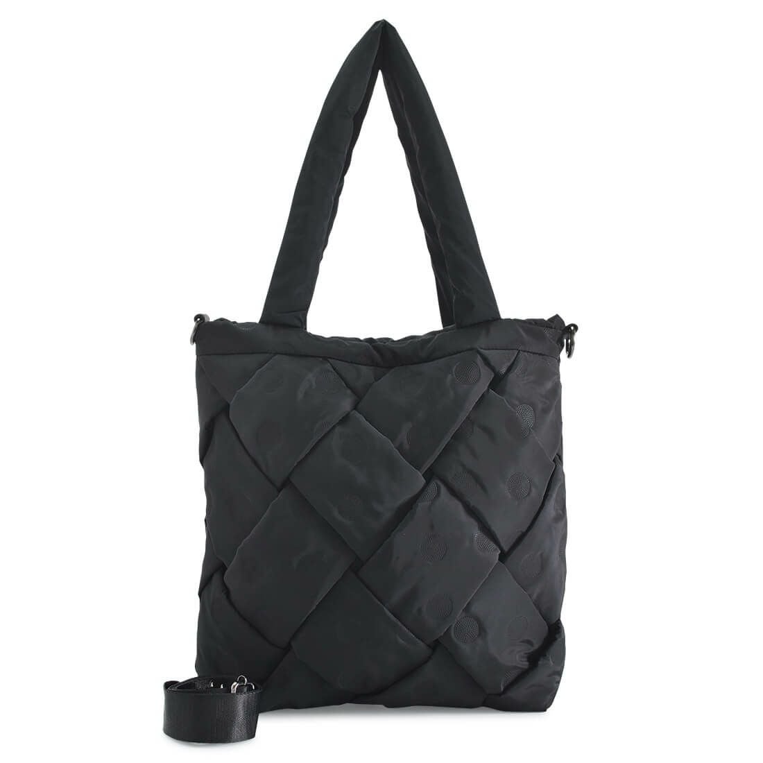 ポリエステル編み込み2wayトートバッグ