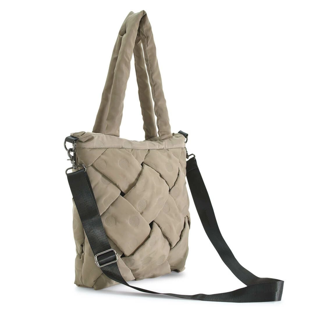 ポリエステル編み込み2wayトートバッグ