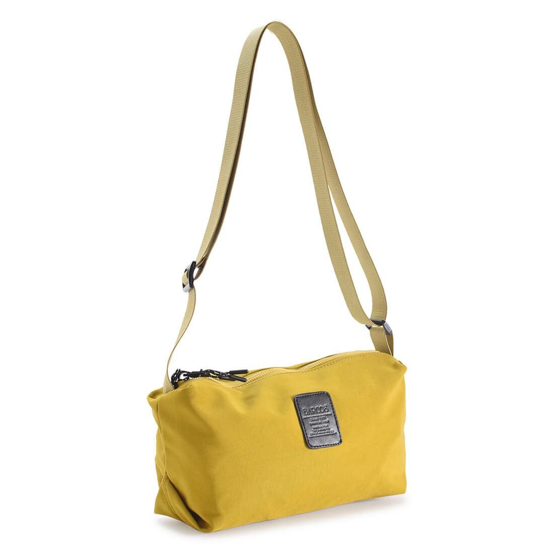 シンプルデザインナイロンショルダーバッグ