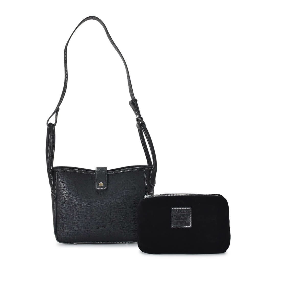 ステッチデザイン2wayショルダーバッグ