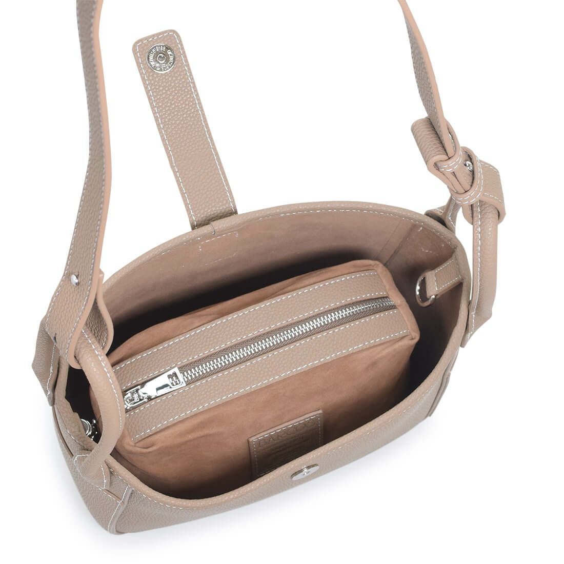 ステッチデザイン2wayショルダーバッグ