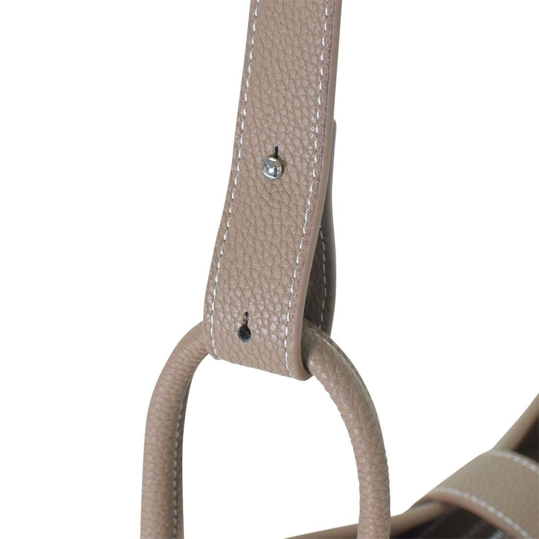 ステッチデザイン2wayショルダーバッグ