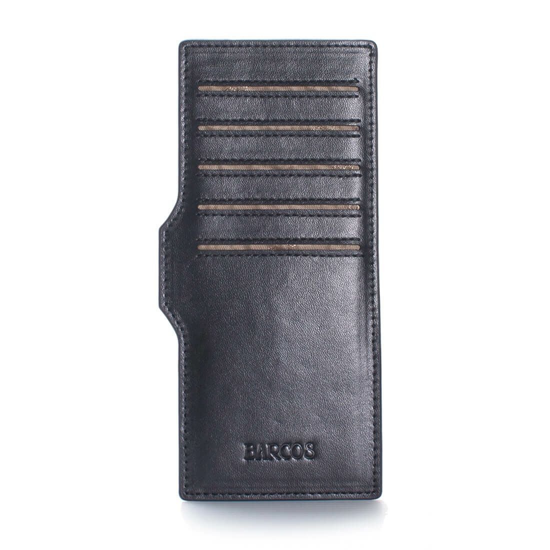 しわパテントレザーラウンド型財布