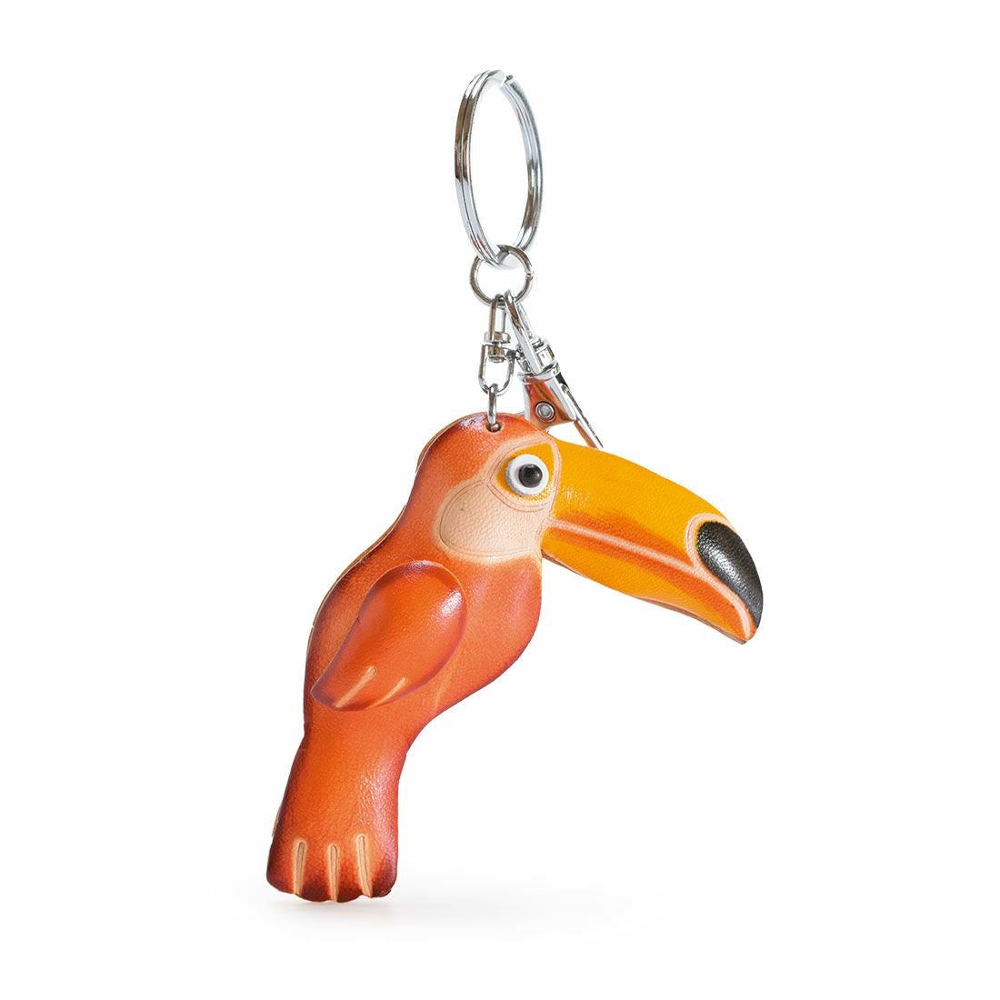 鳥モチーフキーホルダー