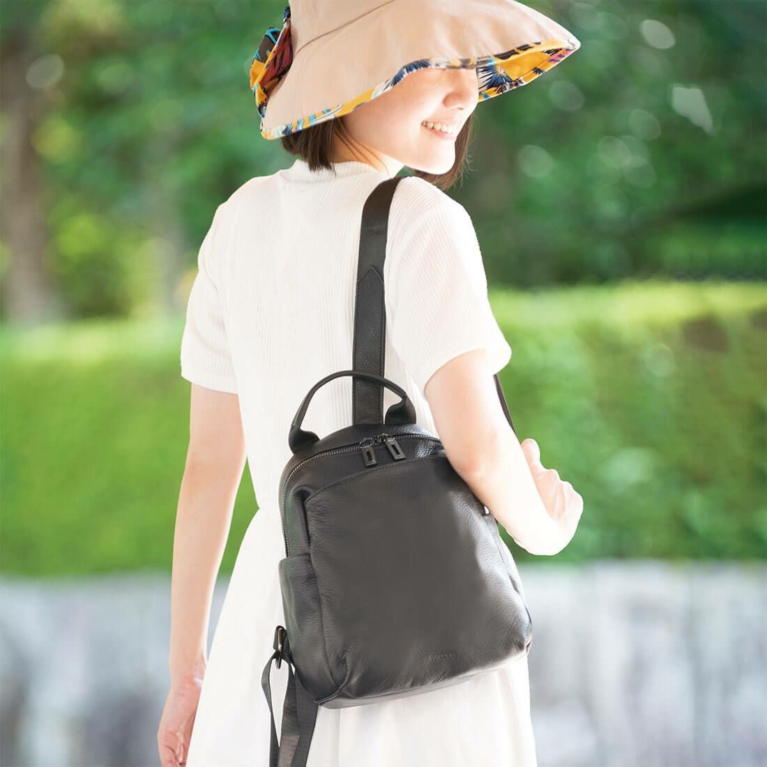 レザーミニリュックサック