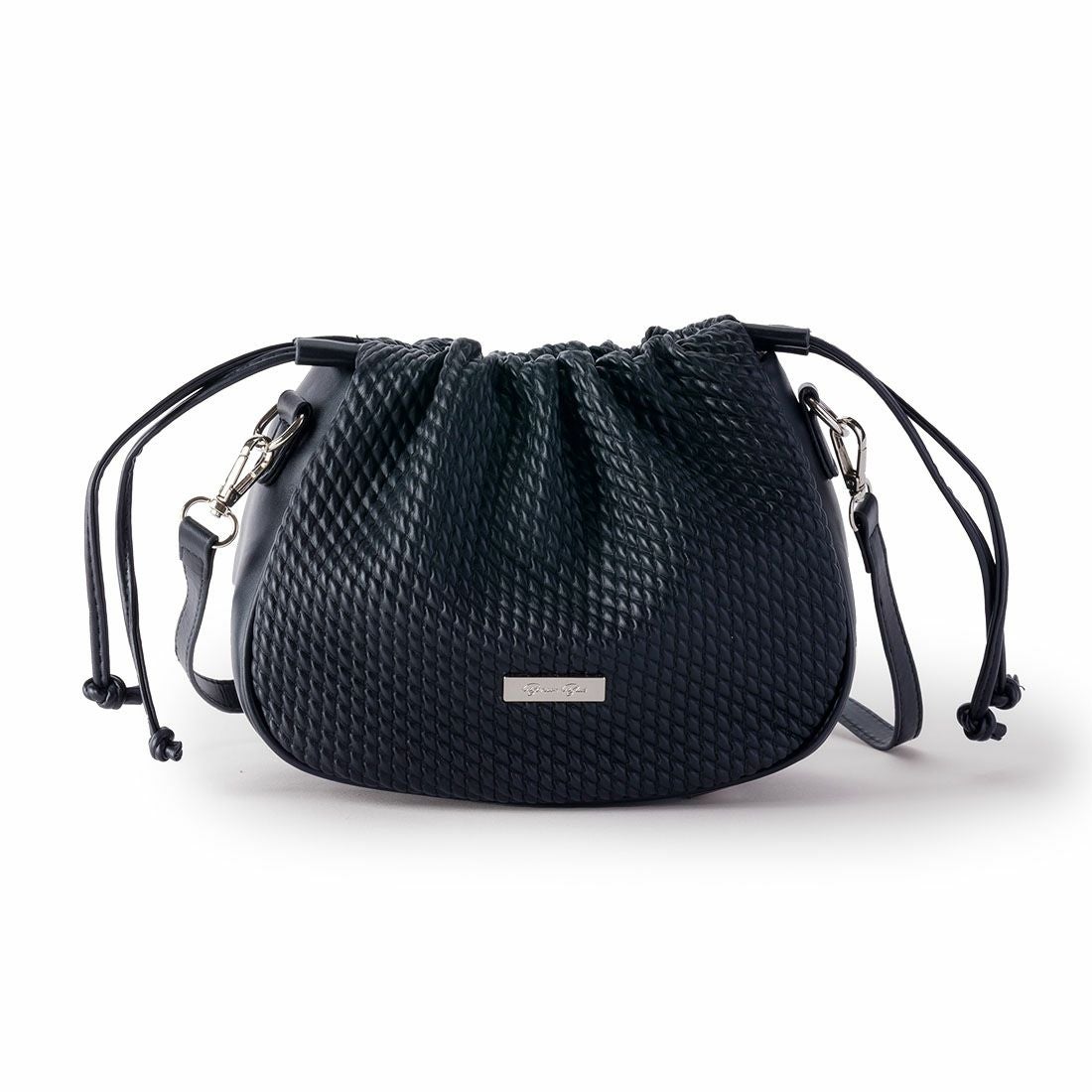 キルティング風巾着2wayバッグ