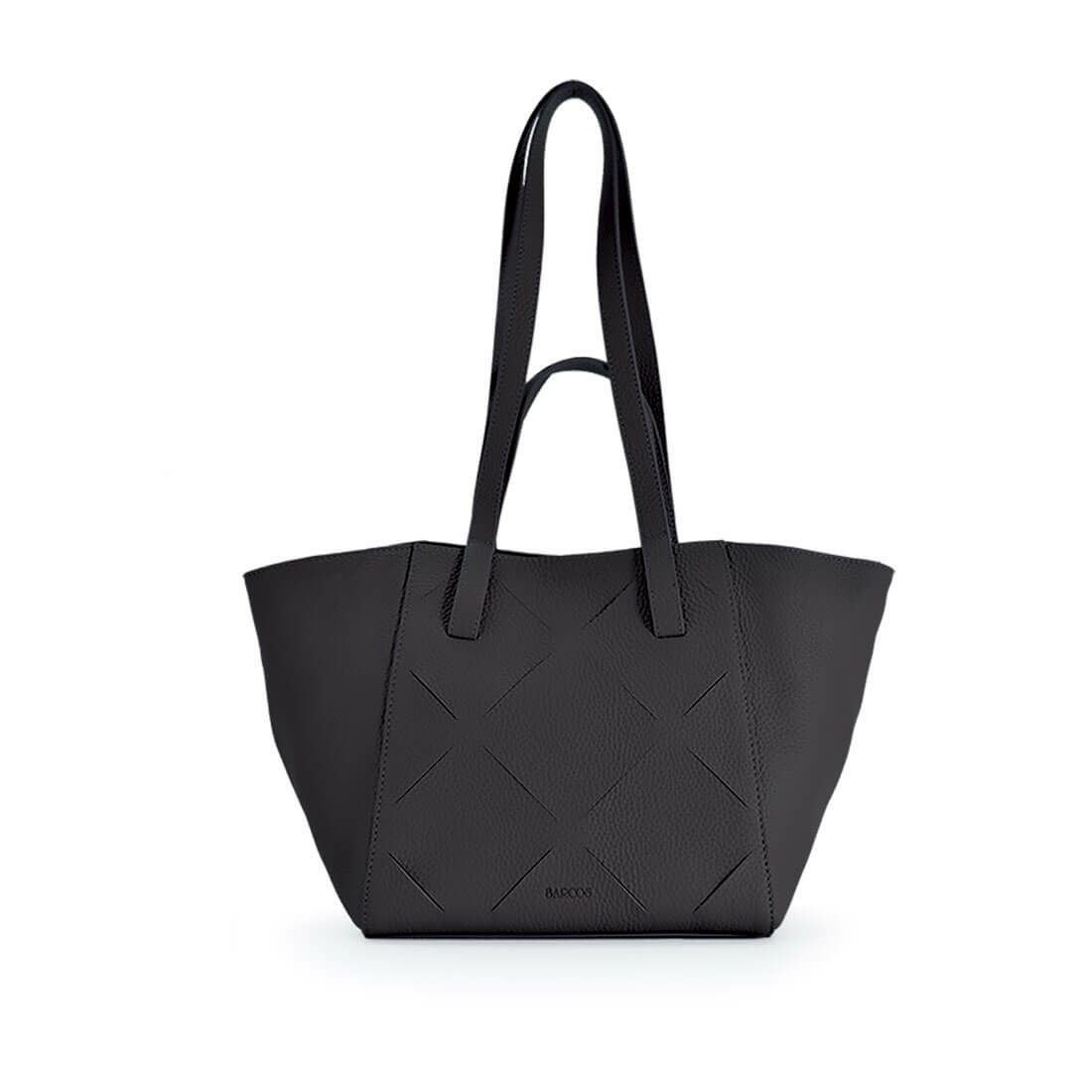 カットデザインレザー変形バッグ