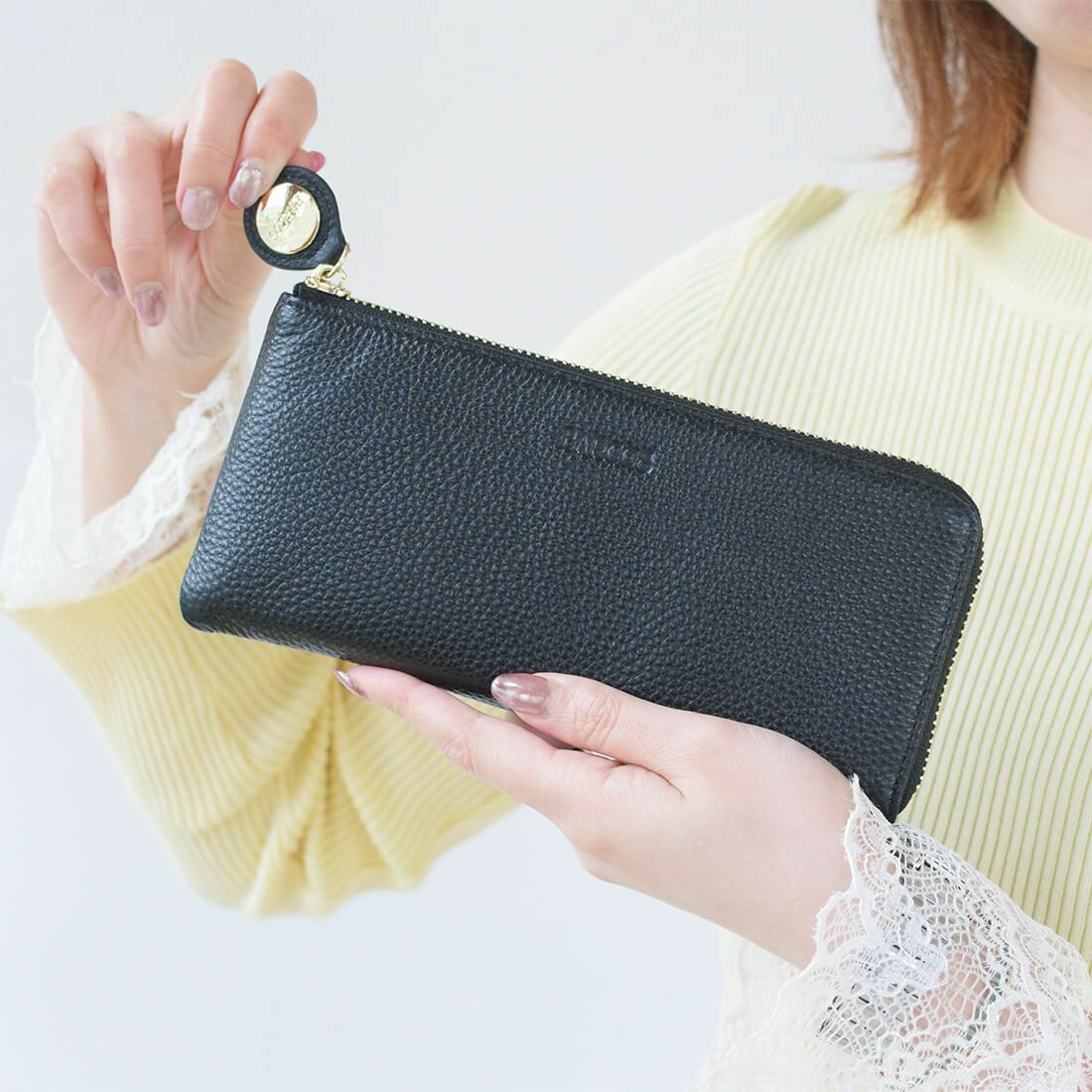 2点セット バルコス フェリーチェR ポシェット レディース 長財布 ブラック フェリーチェR＞ポシェットセット | バルコス公式オンラインショップ