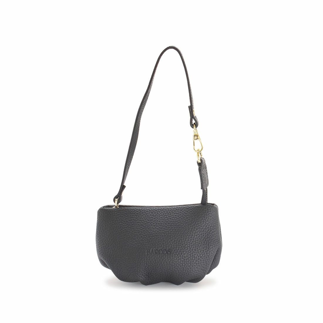 シュリンクレザーキーリング付きミニポーチ