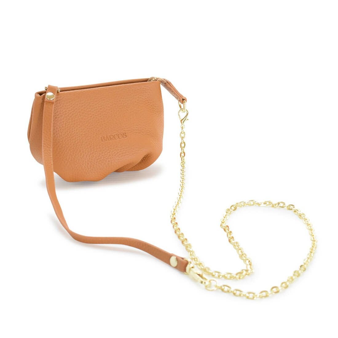 シュリンクレザーキーリング付きミニポーチ