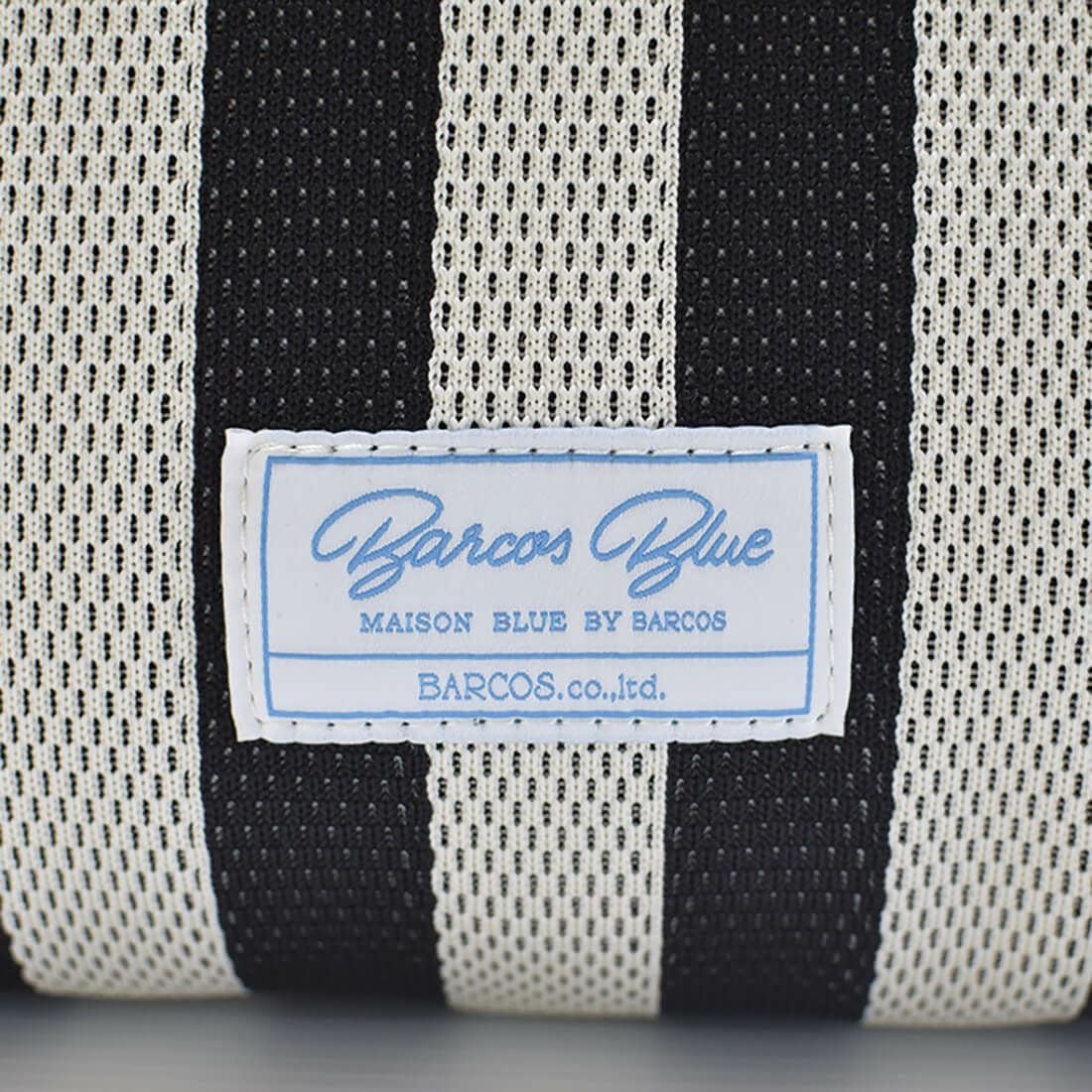 ストライプ柄軽量トートバッグ