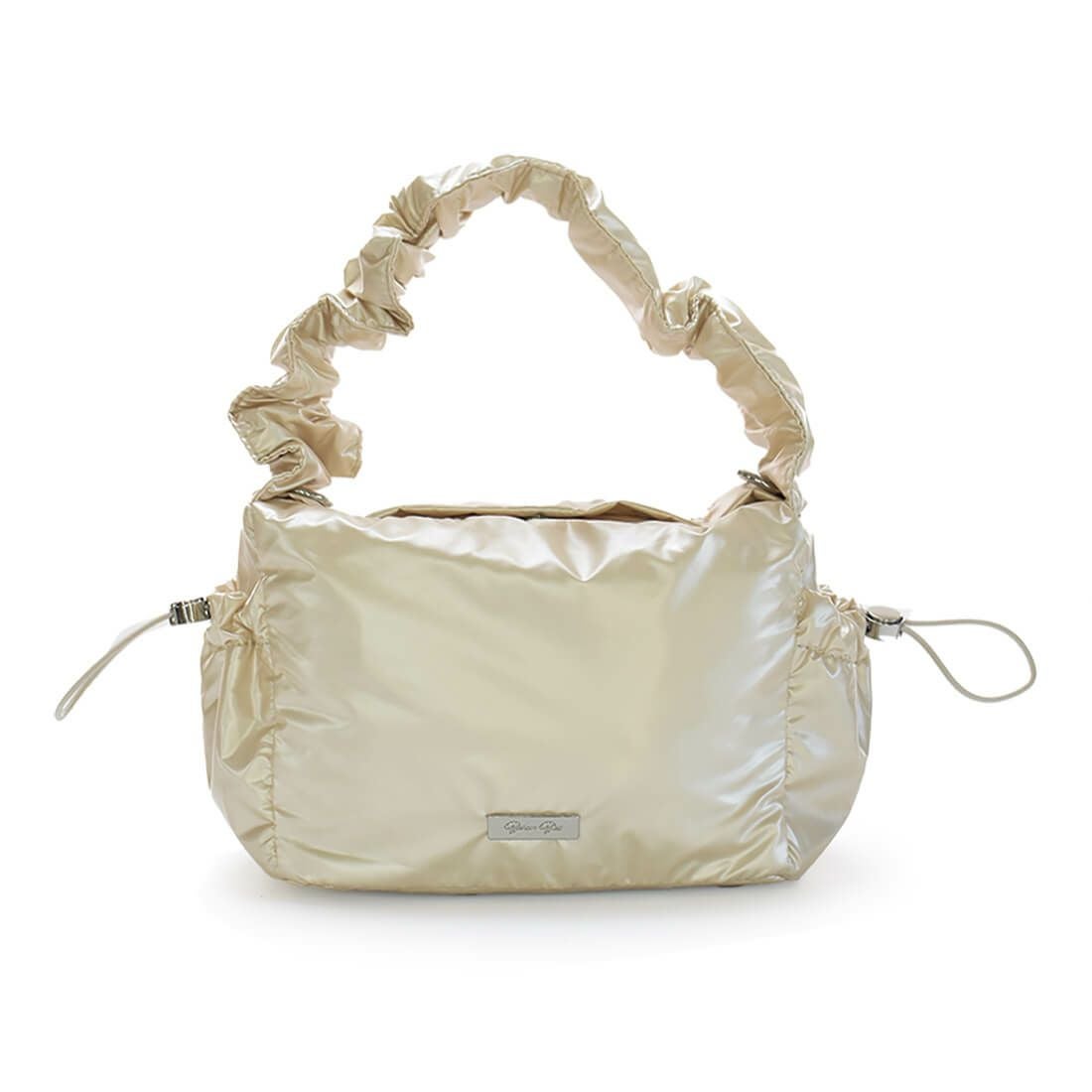 ハンドルデザイン軽量2wayハンドバッグ