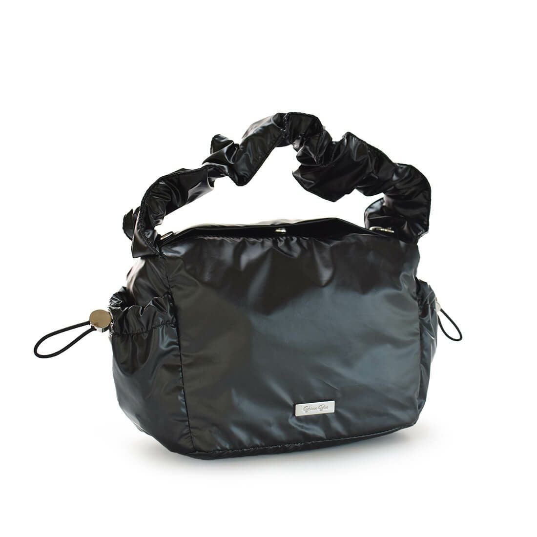 ハンドルデザイン軽量2wayハンドバッグ