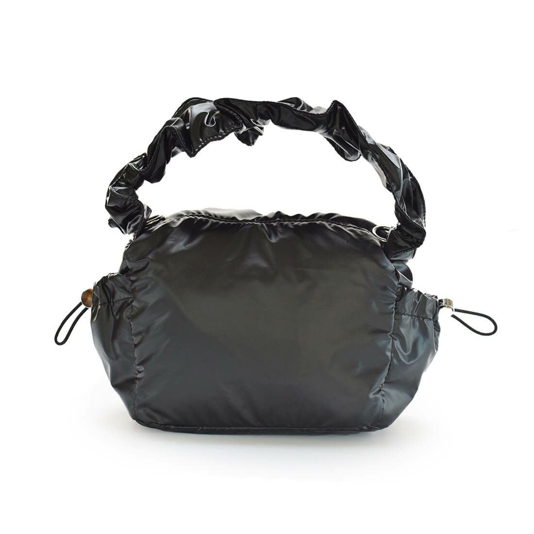 ハンドルデザイン軽量2wayハンドバッグ