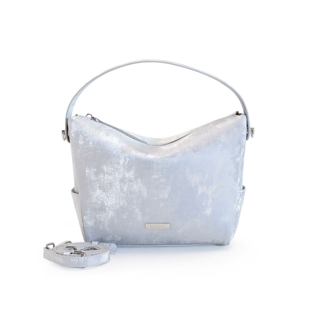 シルキーレザー2wayハンドバッグ