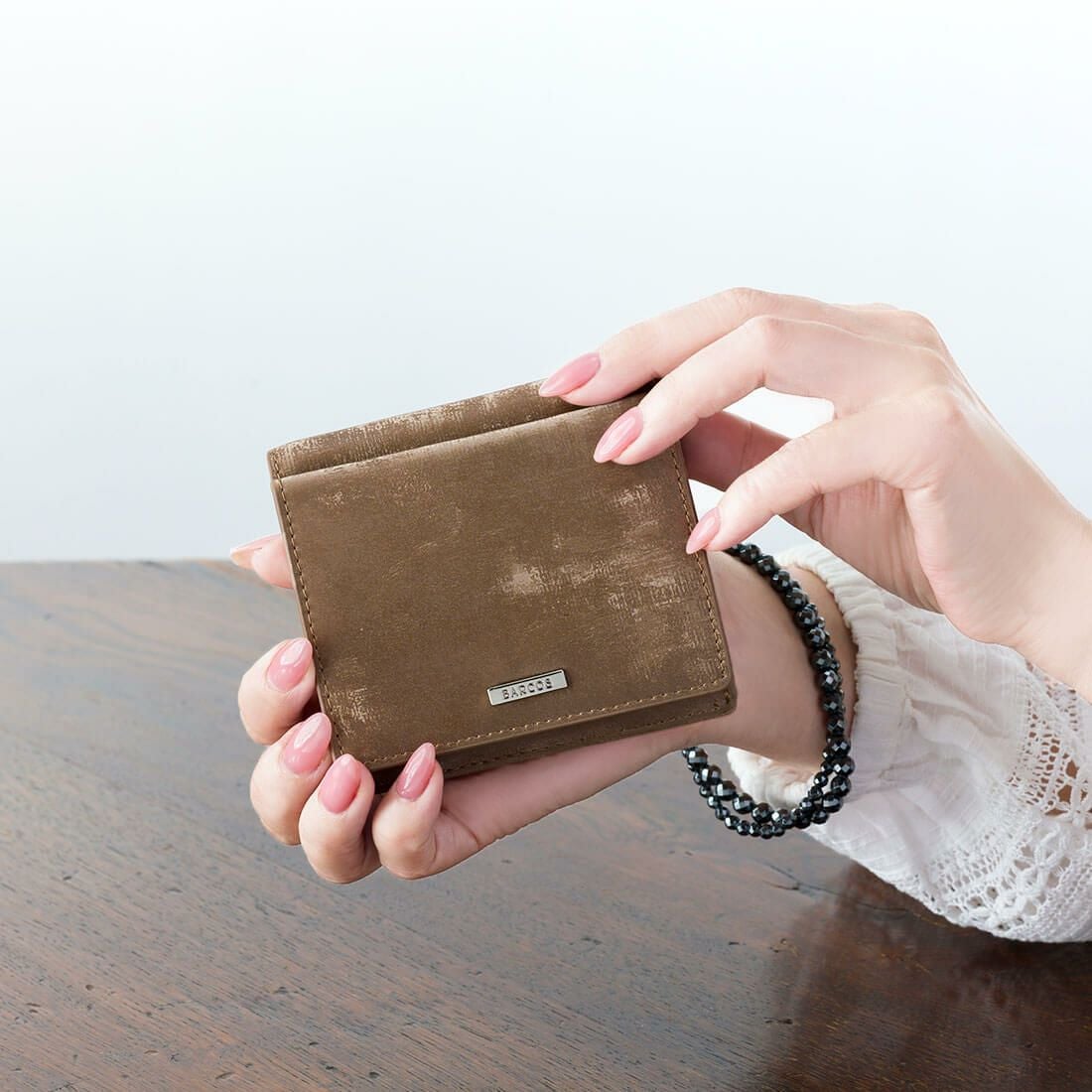 シルキーレザーミニウォレット