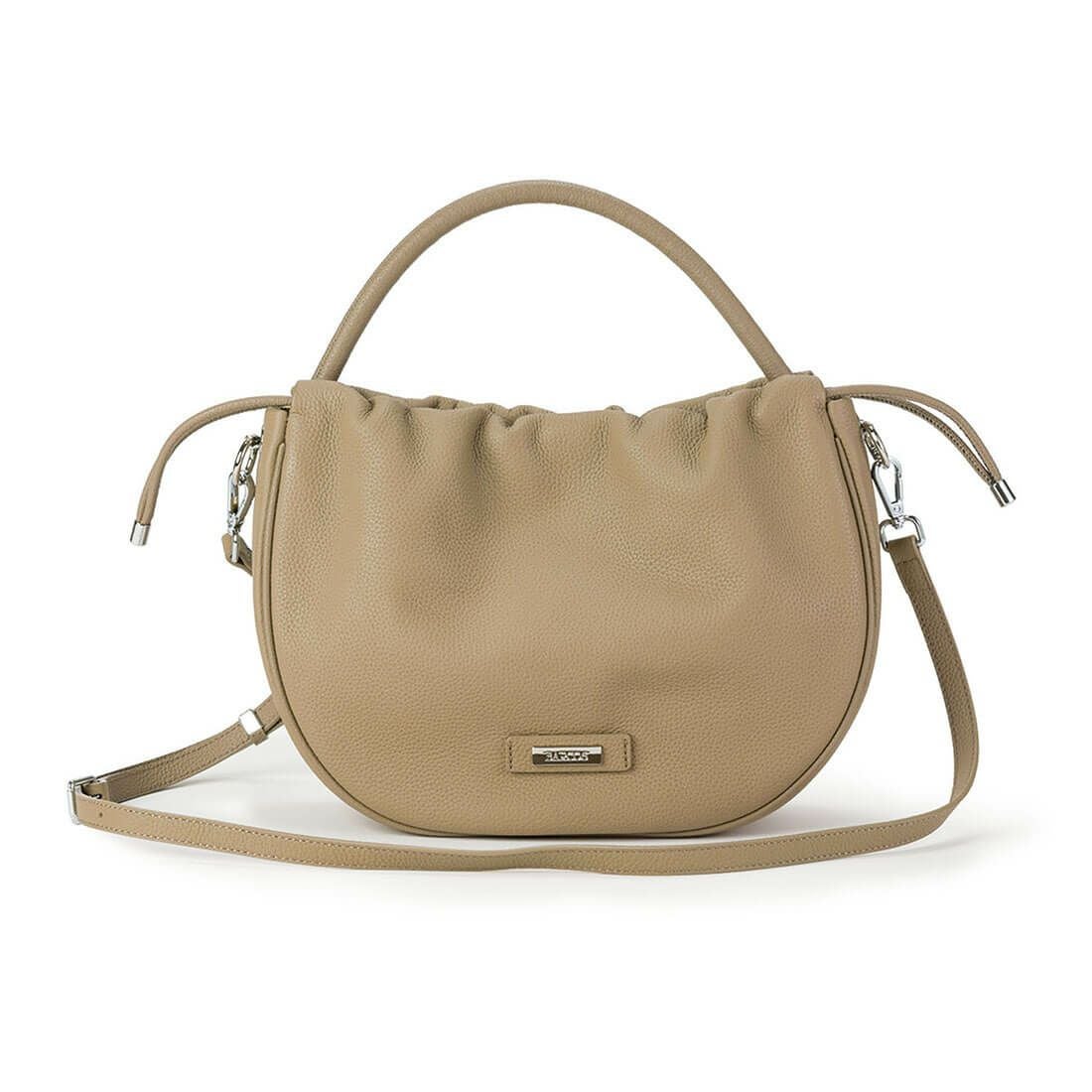 ワンハンドル2wayラウンド型バッグ