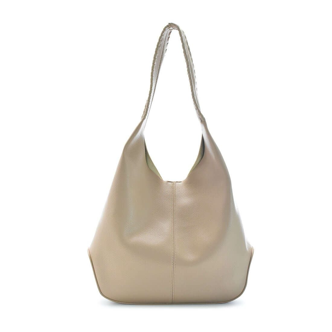 フェイクレザーホーボーバッグ