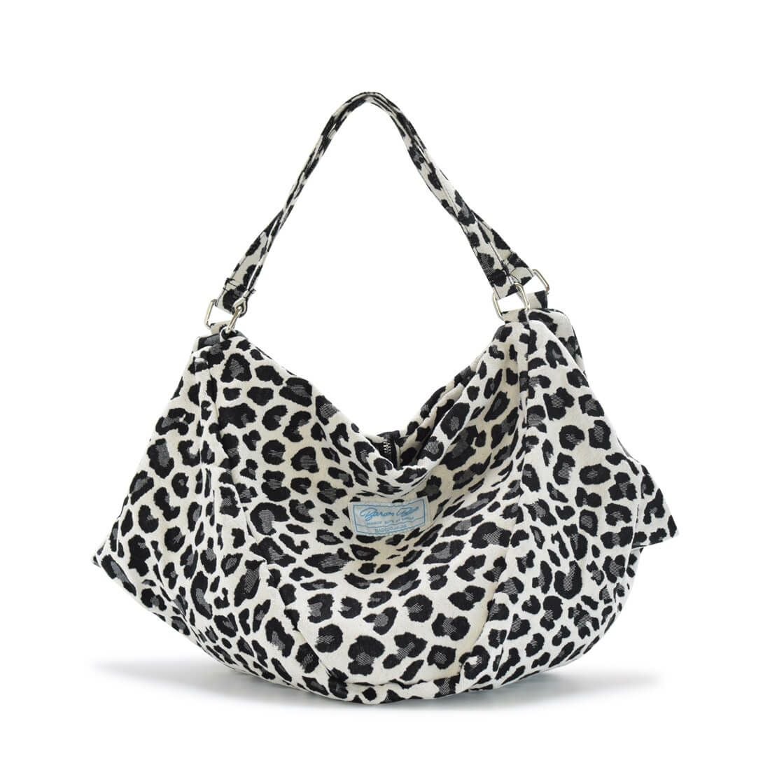 レオパード柄2本手トートバッグ