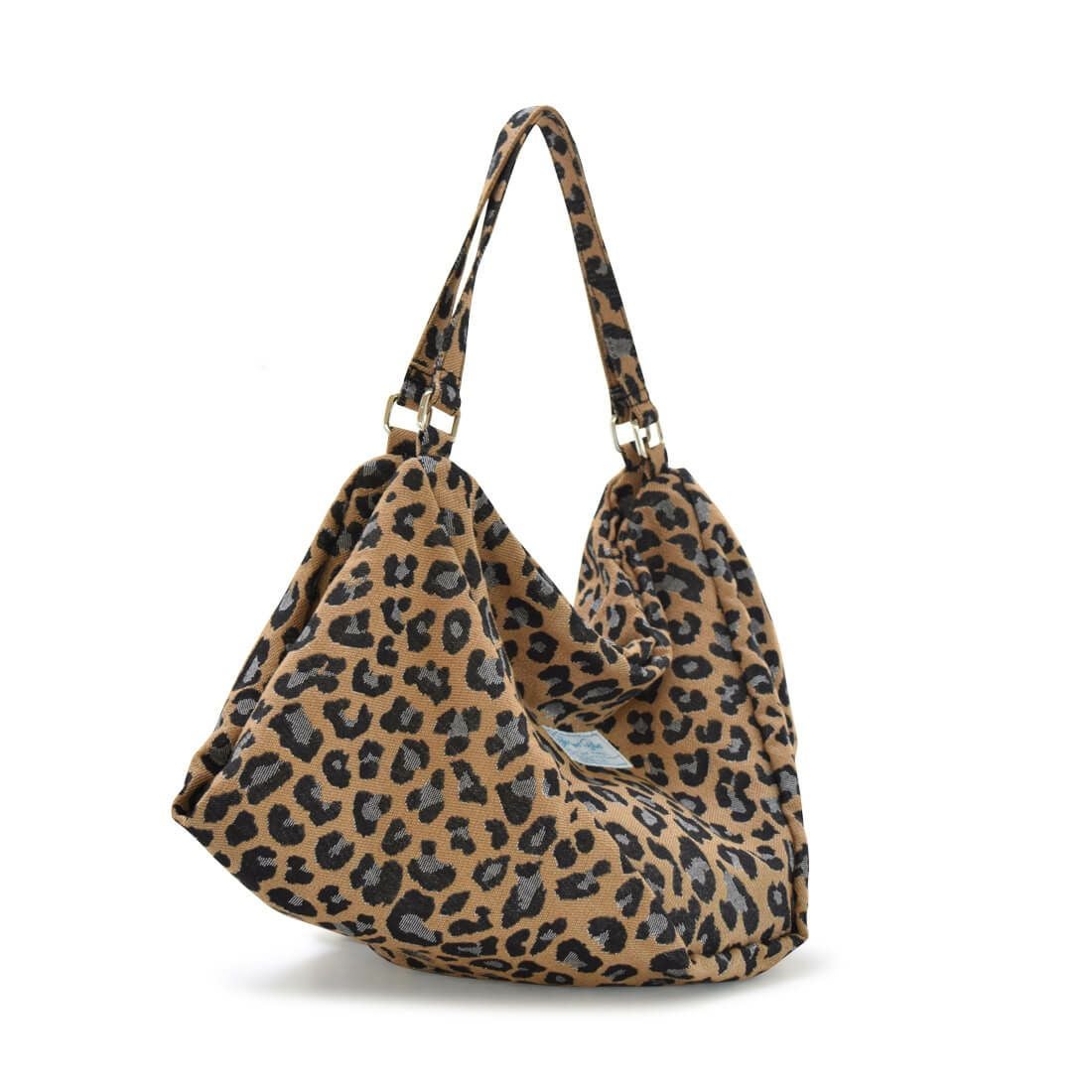 レオパード柄2本手トートバッグ