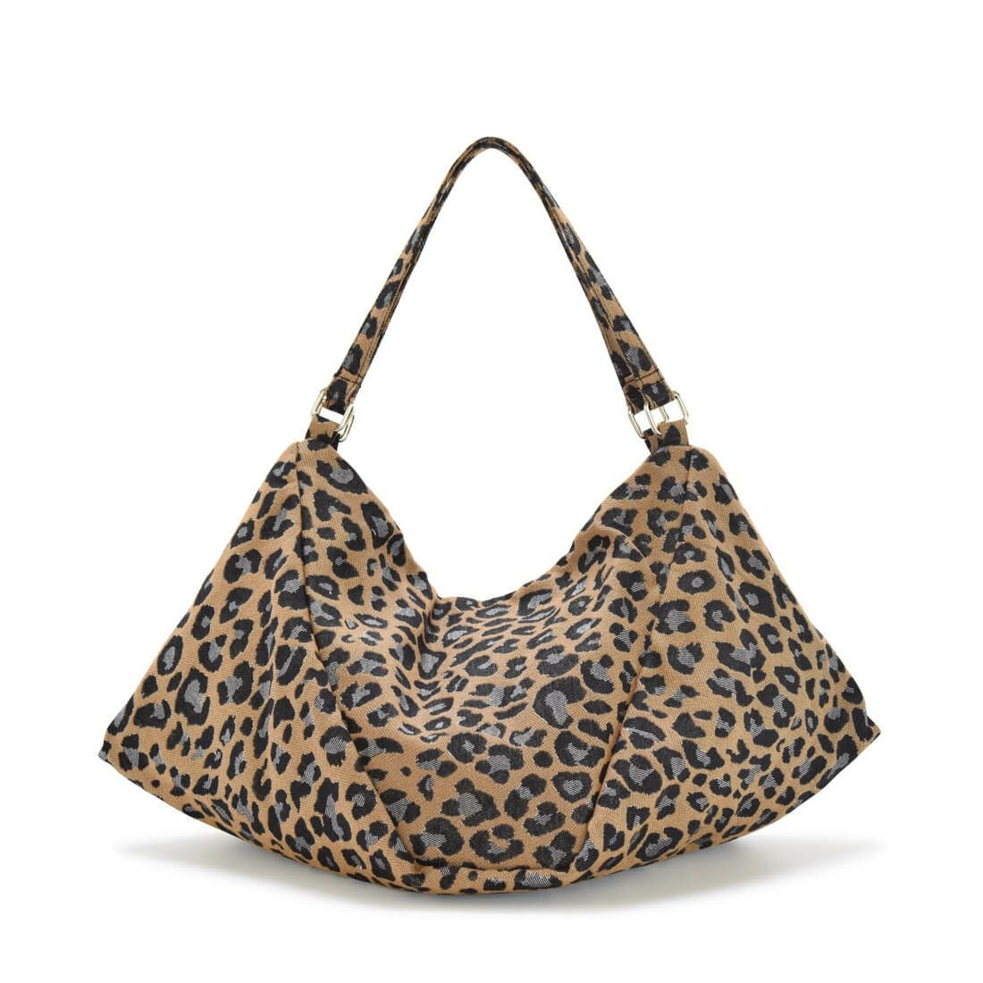 レオパード柄2本手トートバッグ