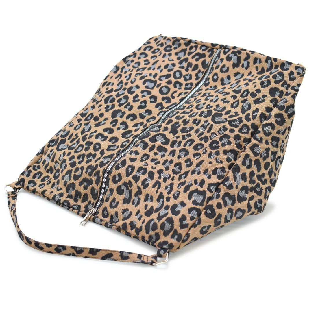 レオパード柄2本手トートバッグ