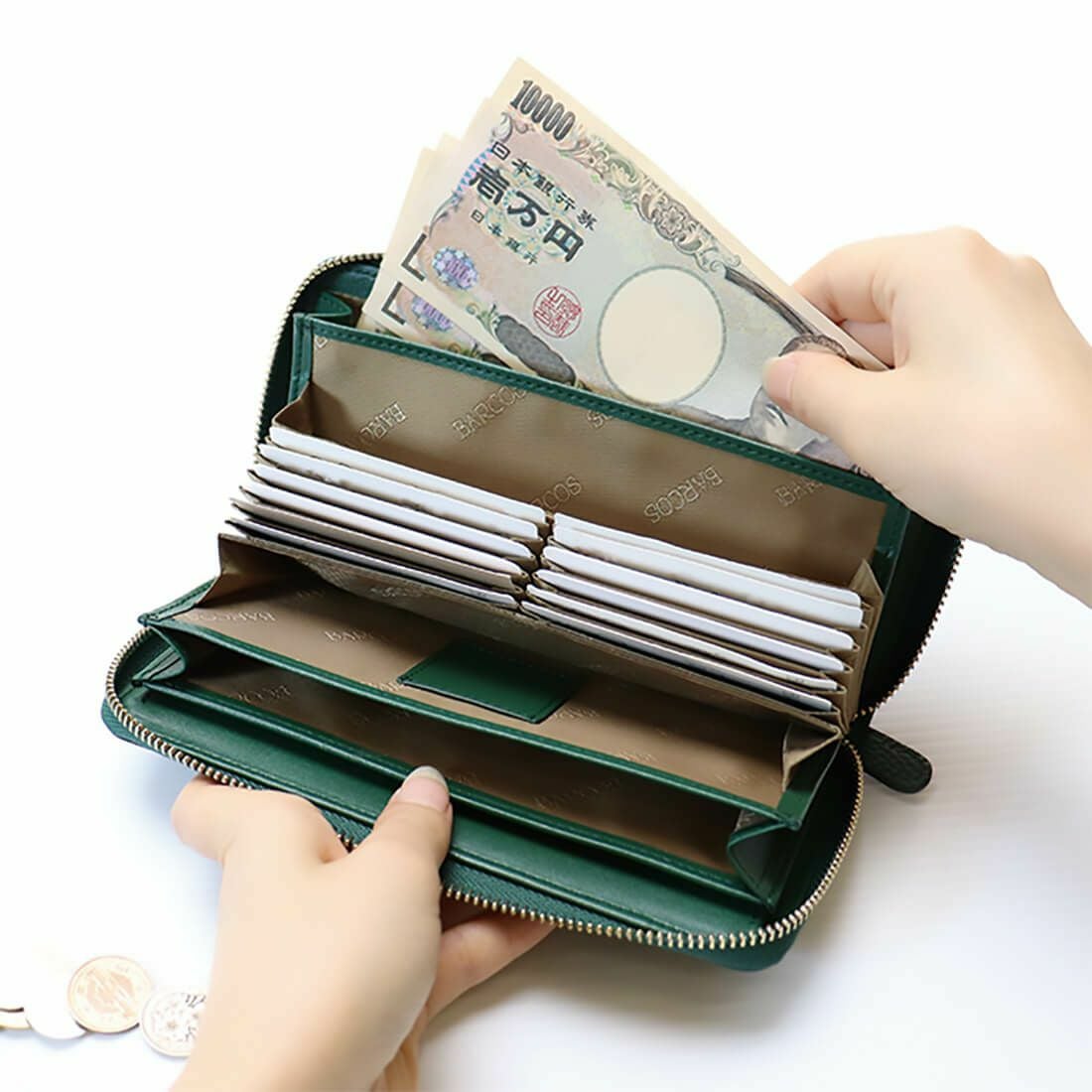 バルコス長財布 GLウォレット 蛇腹式長財布＜リトルノ ラウンド＞ | バルコス公式