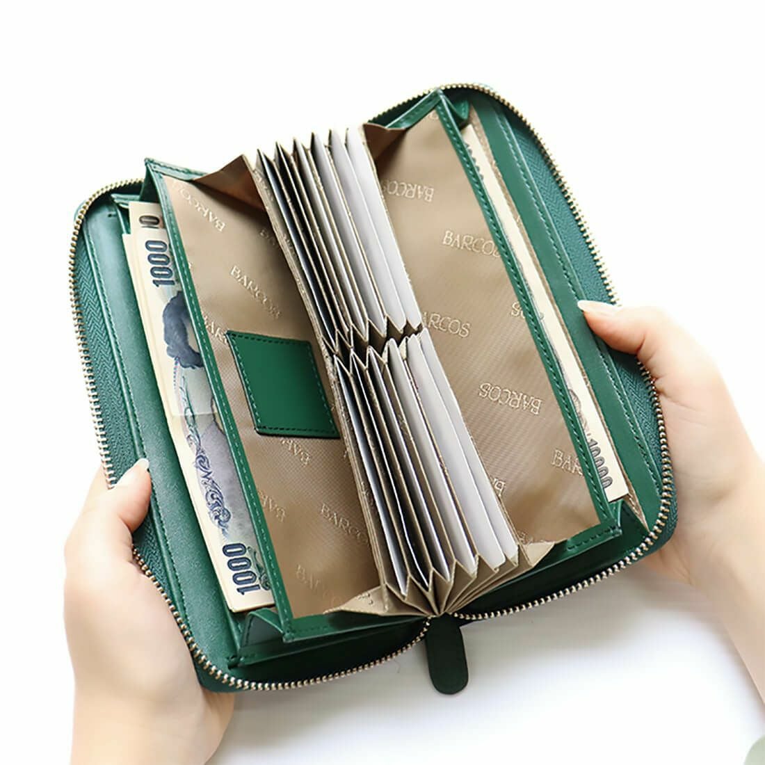 GLウォレット 蛇腹式長財布＜リトルノ ラウンド＞