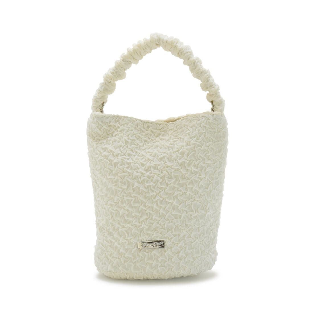 ギャザーデザイン2wayミニバッグ