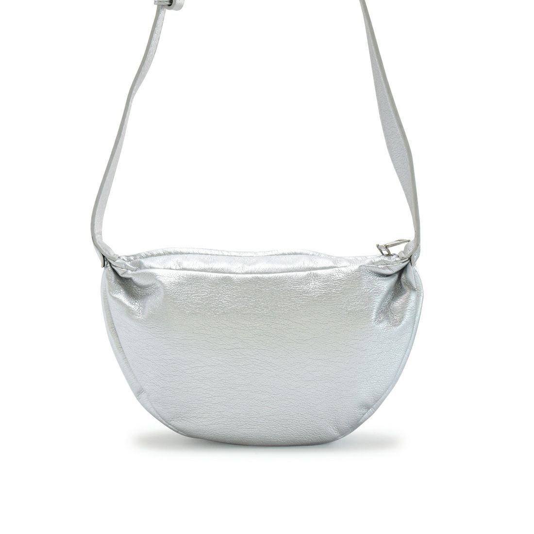 スムースレザー調ミニショルダーバッグ