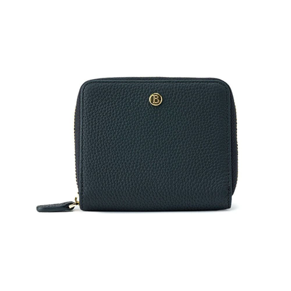 紛失防止チップ付きシュリンクレザー折財布＜ノヴィタ＞