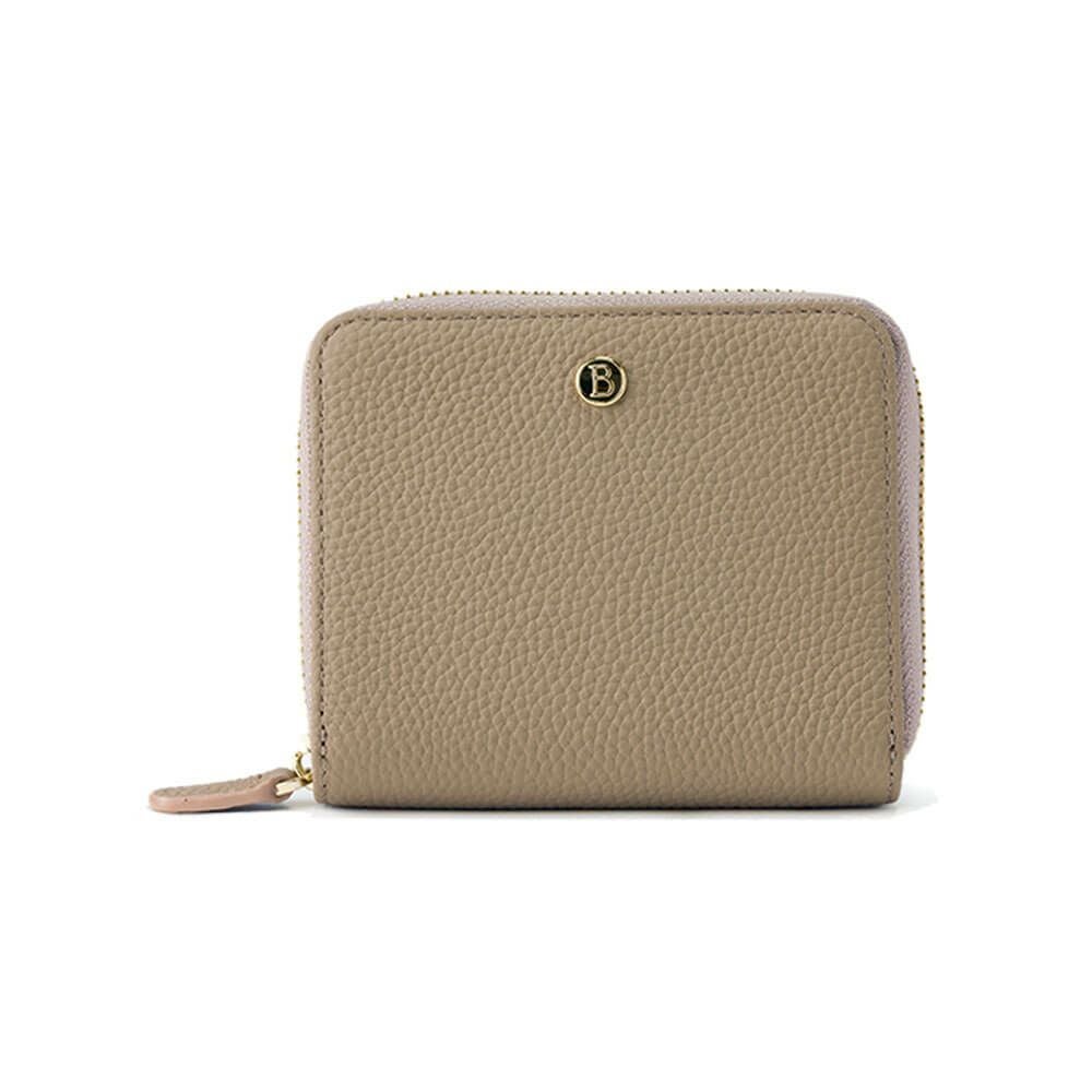 紛失防止チップ付きシュリンクレザー折財布＜ノヴィタ＞