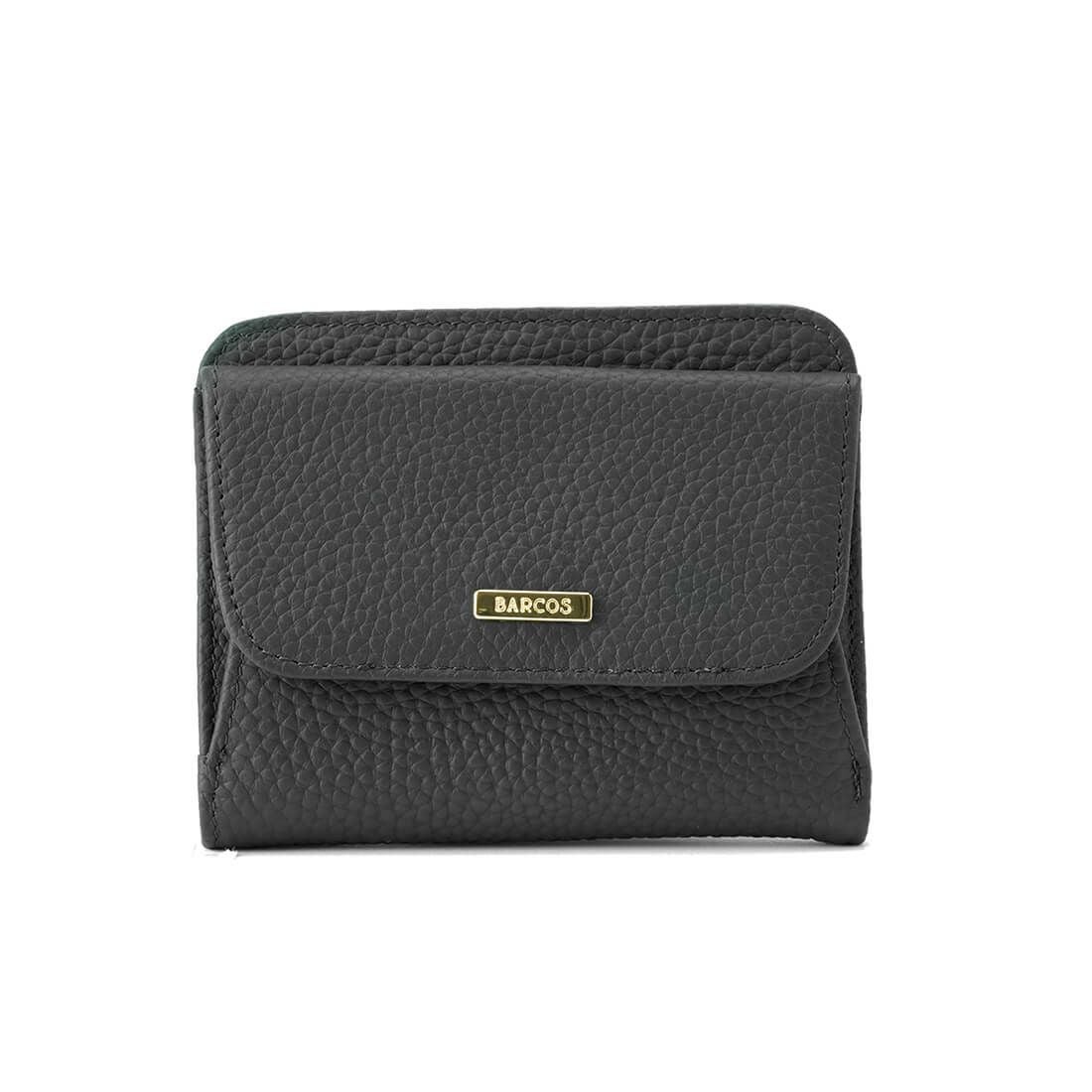 シュリンクレザー折財布