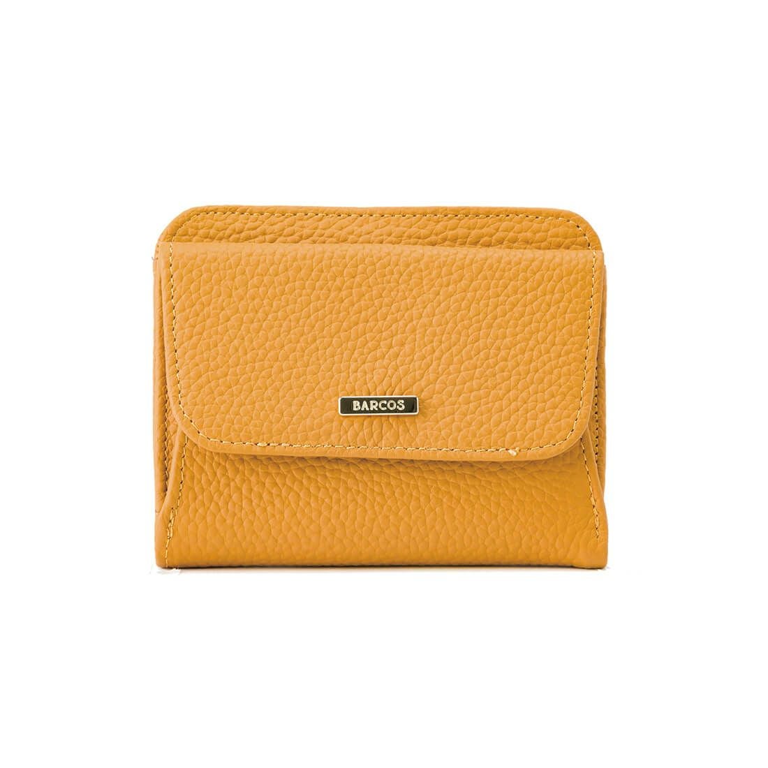 シュリンクレザー折財布