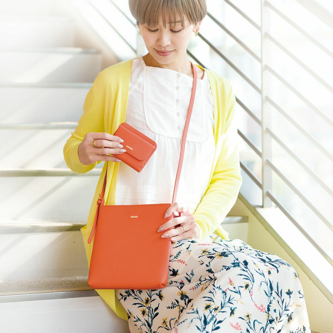 シュリンクレザー折財布＆ポシェット＜ルーニア＞ | バルコス公式